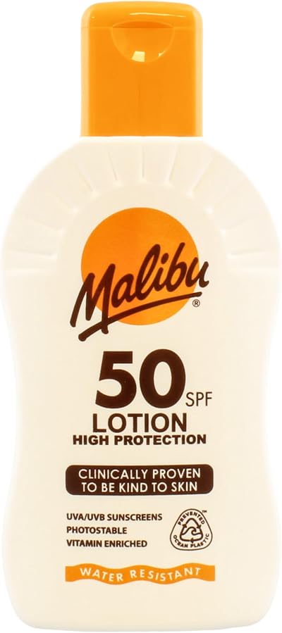 Malibu Sun SPF 50 Lotion High Protection Moisturising 200ml
