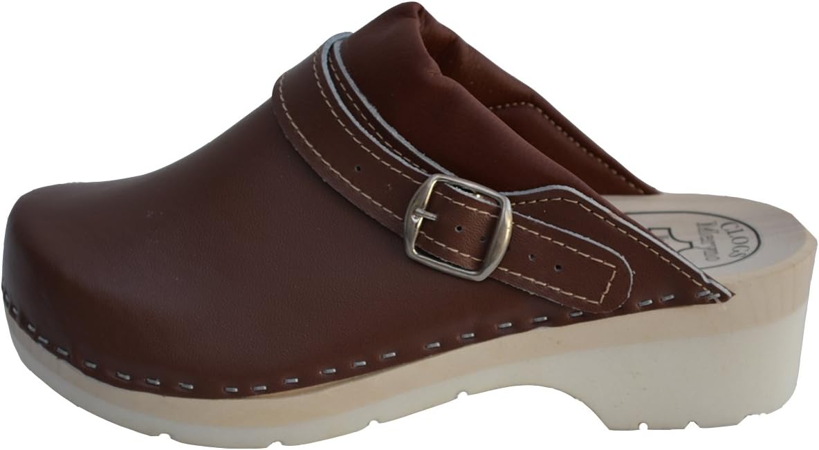 Meryno Women Shoes Clogs Doctor Nurses Leather FPU10P