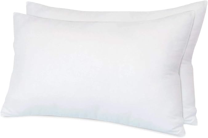 Extra Filled Bounce Back Hollowfibre Jumbo Bed Pillows Luxury And