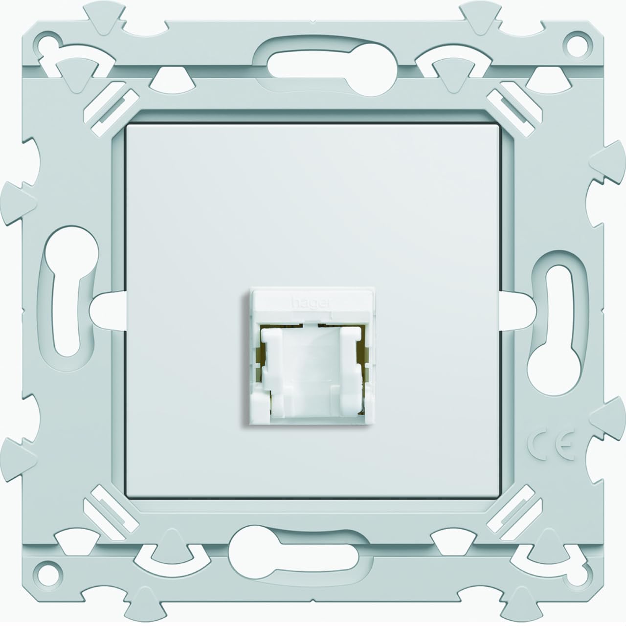 RJ45 Plug - Category 6 - FTP - Pure - Hager Essensya We224