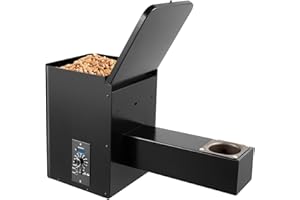 Vertical Pellet Smoker Assembly Kit 250W Electric Wood Pellet Grill with Digital Temperature Controller for BBQ, Smoke, Bake,