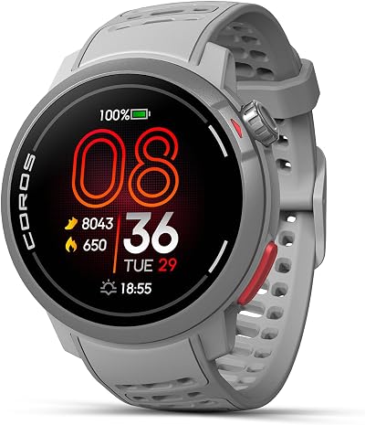 COROS PACE Pro GPS Sport Watch 1.3 inch AMOLED 20 Day Battery Gray