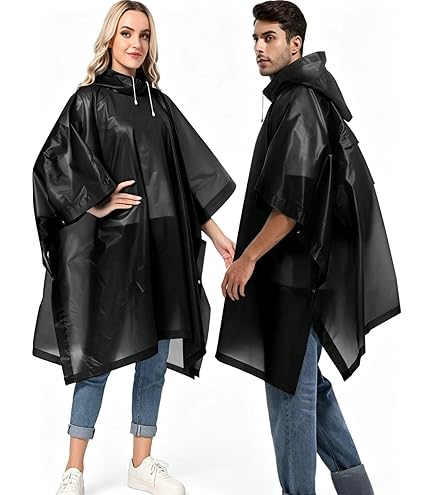 Amazon.com: Equinox Regular Ultralite Poncho Rain Gear : Sports