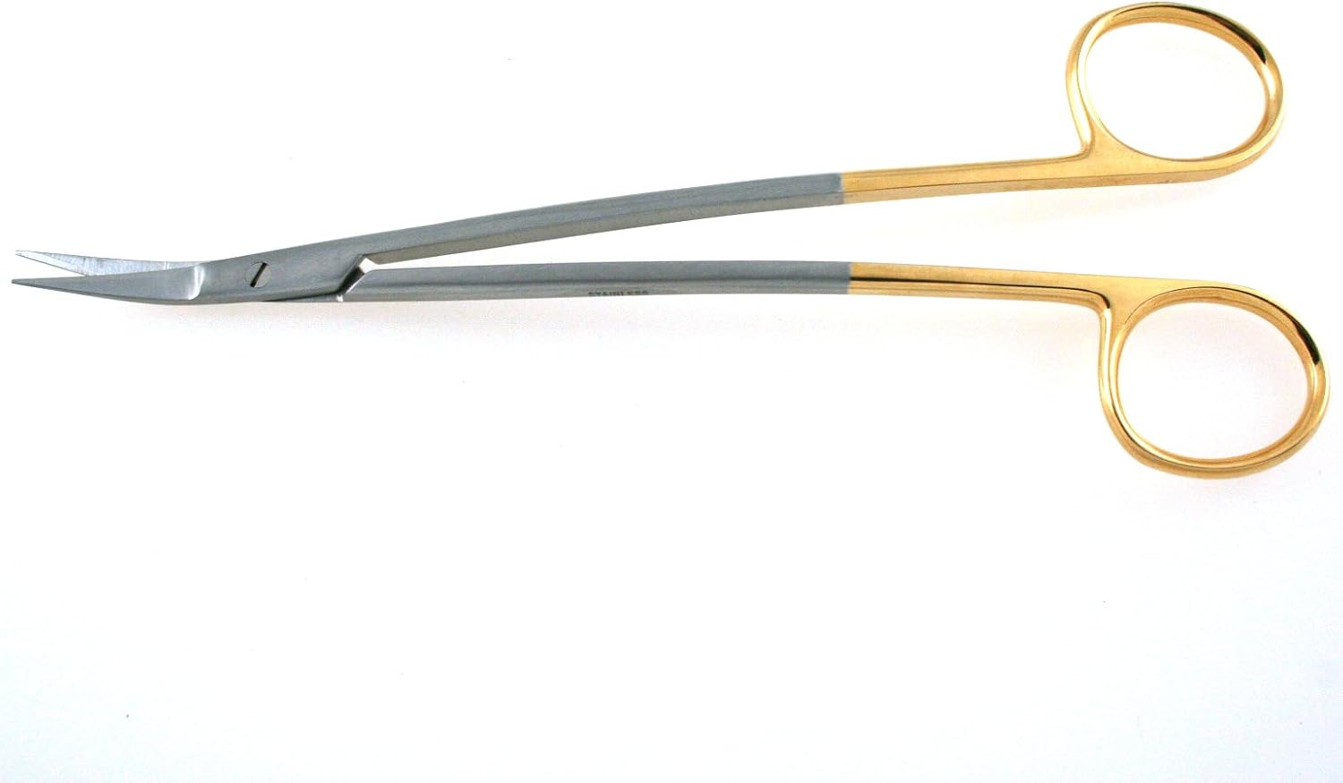 TC Dean Scissors 6.75" Angled, Serrated Blade