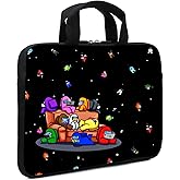 XMBFZ 15.6" Laptop Sleeve 14" 15" 15.4" Chromebook Case Ultrabook Case Notebook Sleeves PC Messenger Bag (CSJQR-1)