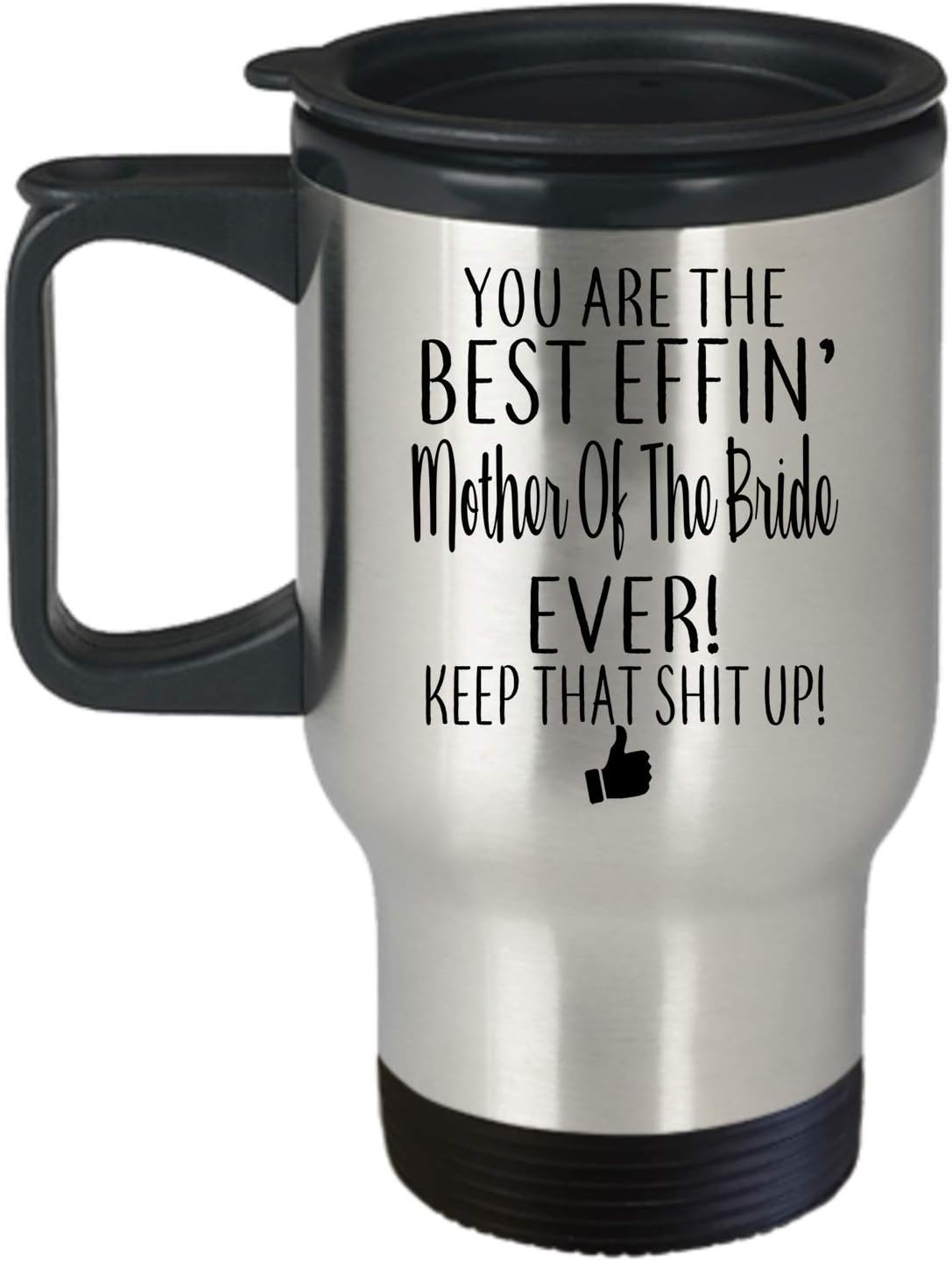 mother of the bride travel mug