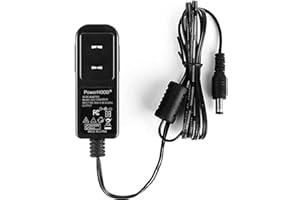 PowerHOOD 9V 1A AC Adapter Charger Compatible with JHS Pedals 3 Series Octave Hall Reverb Harmonic Tremolo Screamer Phaser Flanger Chorus Compressor Overdrive Distortion Fuzz Delay Pedal Power Supply