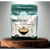 Yellow Garri | 2.2 LBs | TundeLaniran Foods Premium Quality - BEST YELLOW GARRI | Cassava/Yuca Granules | Clean Yellow Garri