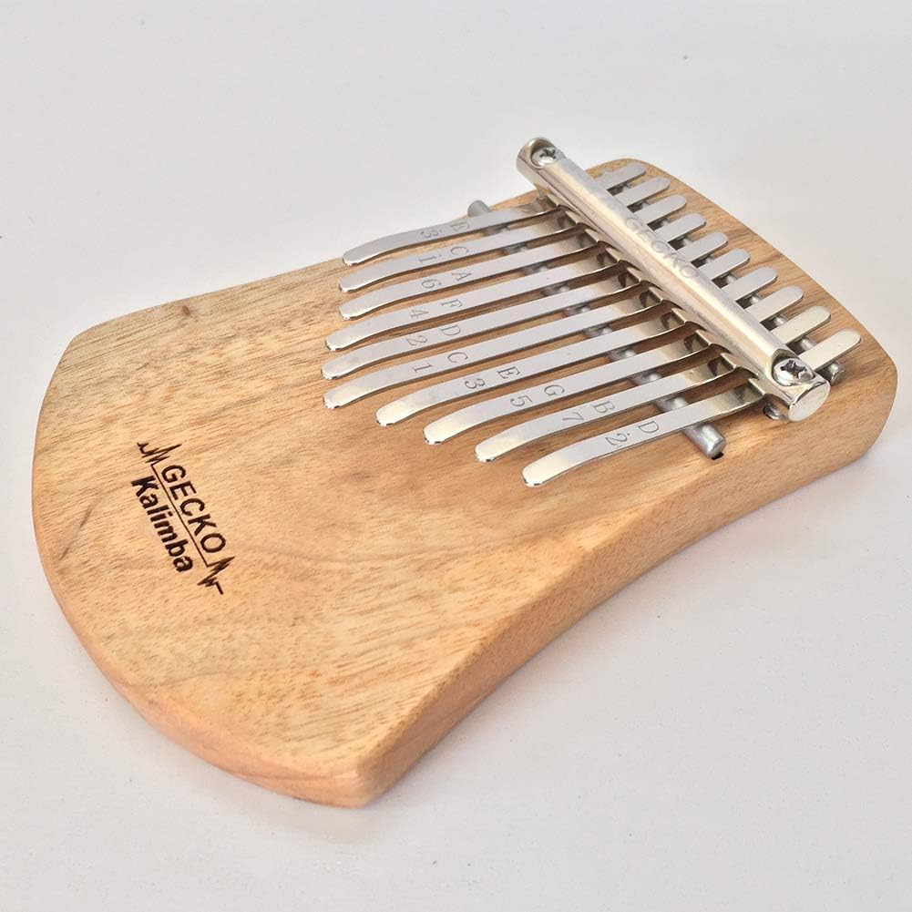 szkn 10 Key Kalimba Thumb Piano Finger Percussion Camphor Wood C Tune Musical Instrument