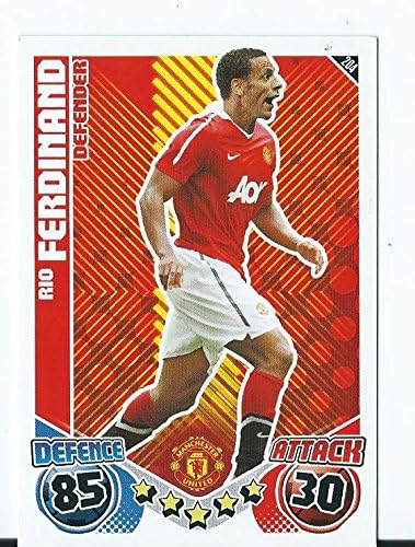Match Attax Card Rio Ferdinand