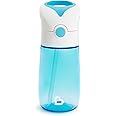 Munchkin® Flip & Go™ Toddler Sippy Cup with Straw, 12 Ounce, Ultra Durable Tritan Material, Blue