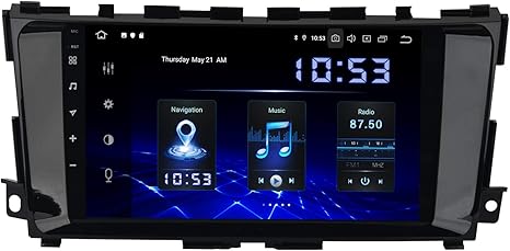 amazon com dasaita android 10 0 car radio with carplay for nissan teana altima 2014 2015 2016 2017 2018 bluetooth head unit 9 touch screen 4g ram 64g rom support android auto gps navigation amazon com