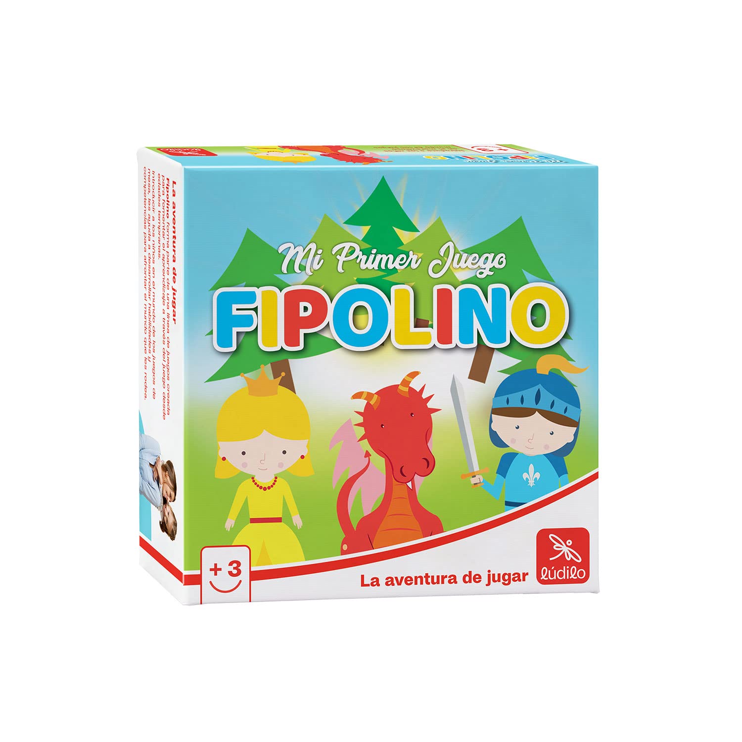 Ludilo-Fipolino Table for Children, Learning Family, My First Toy, Travel, Beach, Logic and Speed 80870