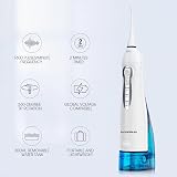 Hangsun HOC700 Cordless Water Flosser 300ml Tank 8 Tips Braces Travel view 2