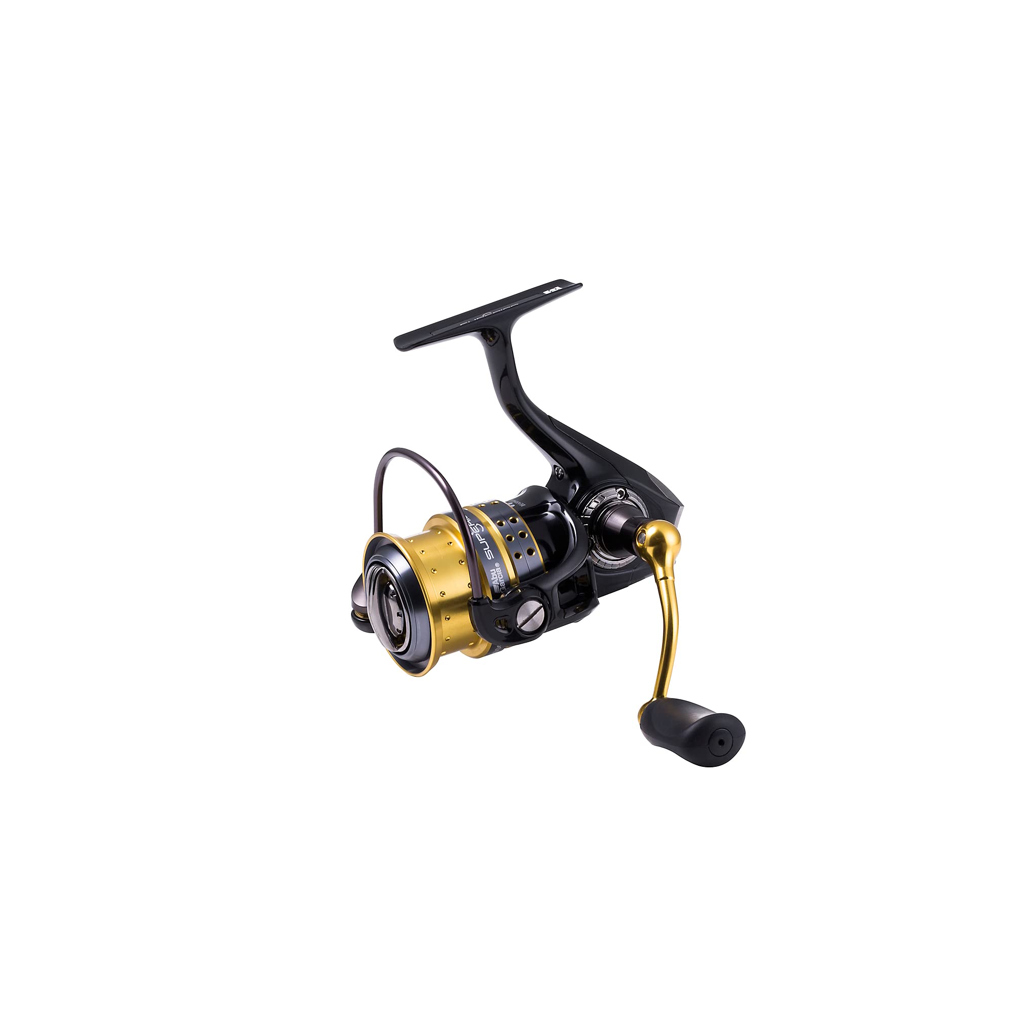 Abu Garcia Superior Spinning Reel, Fishing Reel, Spinning Reels, Predator Fishing, Pike, Perch, Zander, Trout, Unisex, Black / Gold, 2000S — image 1