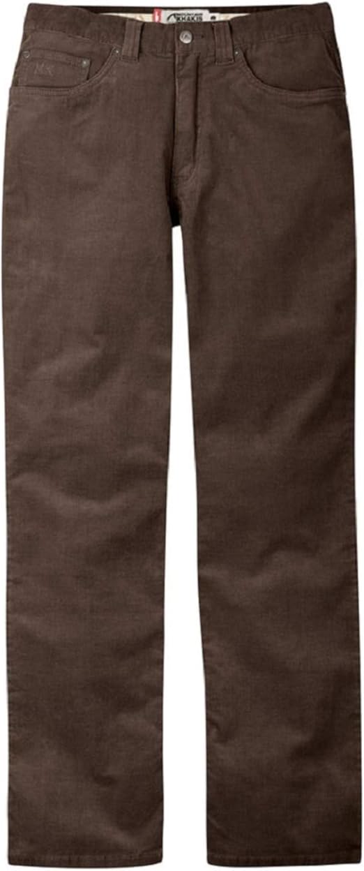 Mountain Khakis Mens Pants: Canyon Cord Pant Slim Tailored Fit - Low Rise Corduroy Fabric 