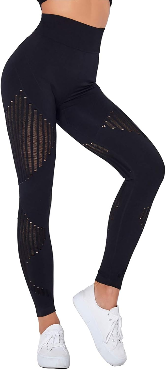 Damen LeggingsHigh Tailles Leggings für Frauen Premium Bummach Control