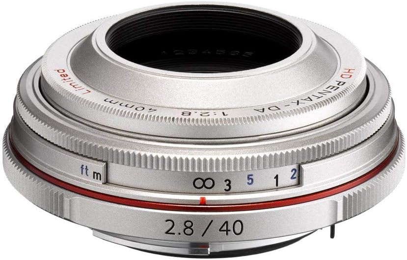 Amazon Com Pentax K Mount Hd Da 40mm F 2 8 40 40mm Fixed Lens For Pentax Kaf Cameras Limited Silver Camera Lenses Camera Photo