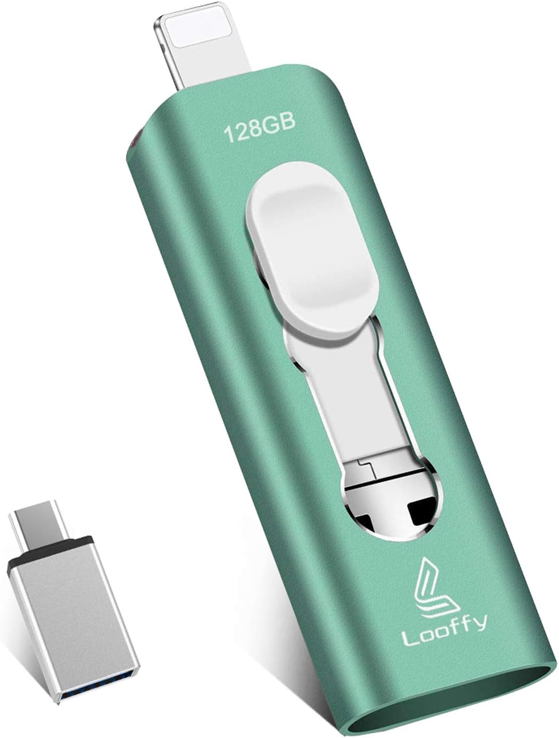 Looffy USB Memory Stick Photo Stick for iphone ipad 128gb, USB 3.0