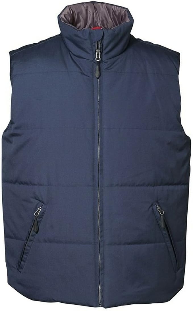 Herren Winterweste Baumwolle - Gefütterte Ärmelweste Mit Reißverschluss