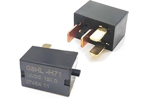 GROBARPART 2 PCS 4 pin G8HL-H71 AC and Starter Relay 39794-SDA-A03 39794-SDA-A05 Compatible with Honda Accord CROSSTOUR CR-V CR-Z Element Insight Odyssey Polot Civic Compatible with Acura MDX ILX RLX TSX TL