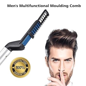 Buy Quick Beard Straightener Hair Styler Comb Perfuw 2019