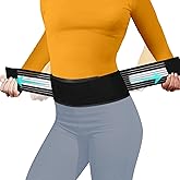 Lightweight Back Brace for Lower Back Pain Under Clothes - Relief from Sciatica, Hip and Spine Pain - Breathable & Adjustable Lumbar Support Belt for Home, Work and Exercise - Suitable for Women&Men
