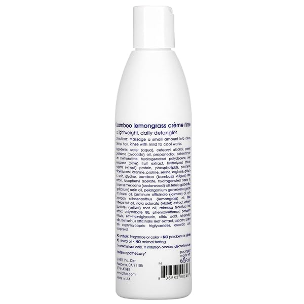 LATHER BAMBOO LEMONGRASS CREME RINSE
