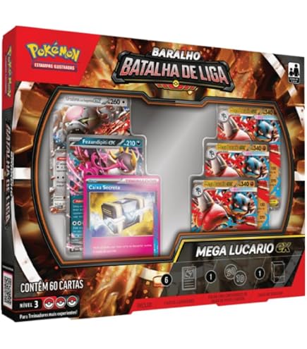 Pokémon TCG, Box Coleção Lendas Azuis Dialga EX - Certificado FSC
