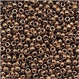 Toho Round Seed Beads 11/0 #221 'Bronze' 8 Gram Tube