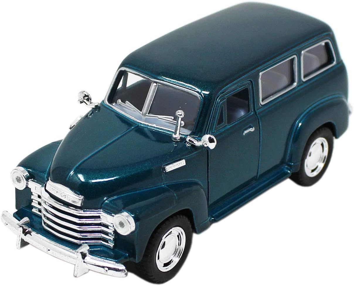 Tootpado Die-Cast Toy Car 1:36 Suburban Van 5 Inch Long Sports Metal Cars - Green (1TNG439)