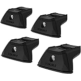 Yakima TrackTower Cargo Roof Rack Tower, 4 Packs