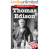 Thomas Edison: A biography book cover Thomas Edison: A biography book cover