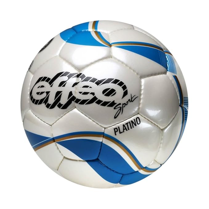 EFFEA 6845/5 Platino Balón Fútbol, Blanco: Amazon.es: Deportes y ...