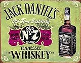 Jack Daniels - Hand Made tin sign 16" x 12.5" , 16x12