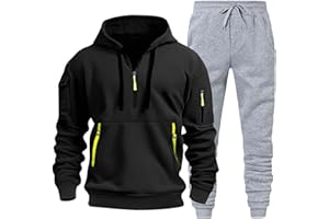 SENYENTIE Men's Tracksuit 2 Piece Hoodies Casual Jogging Gym Sweat Suits for Men Jogging Sweatshirts Sweatsuits Sets