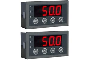 Baglaum 2X Digital Display Meter 0-10V 0-20MA 2-10V 4-20MA Analog Input Display Table Digital Display Head with RS485 Version