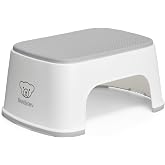 BabyBj&ouml;rn Step Stool, White/Gray