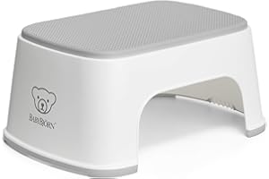 BabyBjörn Step Stool, White/Gray
