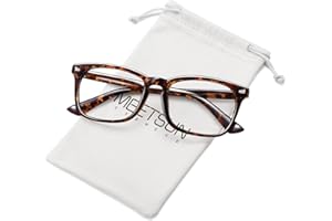 MEETSUN Blue Light Blocking Glasses Women Men, Anti Eye Strain Headache (Sleep Better),Computer Glasses UV400 Lens (Tortie)