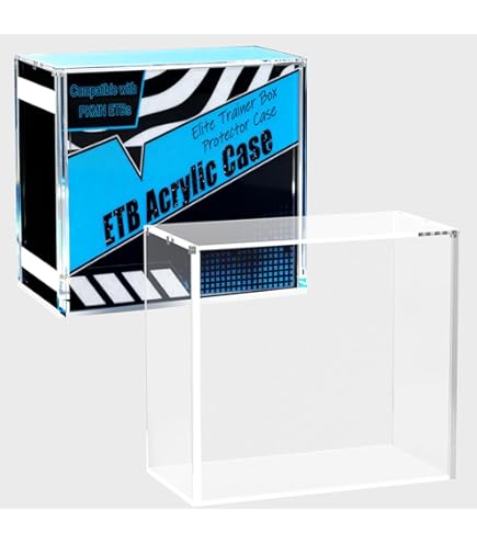 Amazon.com: Ultra PRO - Acrylic Display Box for Pokémon and Magic Sized  Booster Bundle Pack