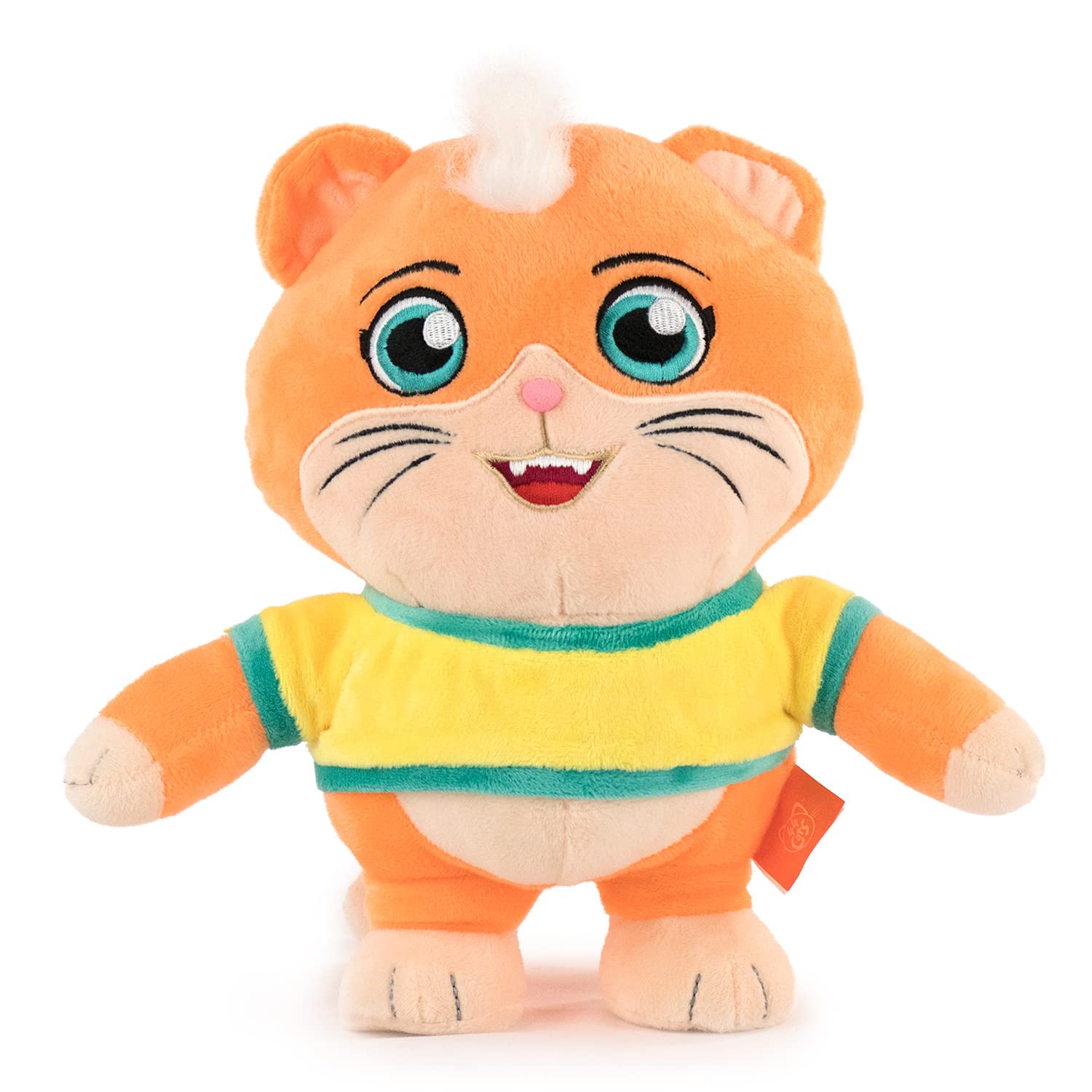 BARRADO Soft Toy of the Characters of 44 Cats - Lampo, Milady, Meatball, Pilou - 26cm, 10'23" - Super Soft Quality (Meatball)