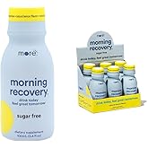 Morning Recovery DHM Electrolyte, Milk Thistle Drink Proprietary Formulation to Hydrate While Drinking, Non GMO, Vegan, Gluten-Free, Sugar-Free Lemon, Pack of 6