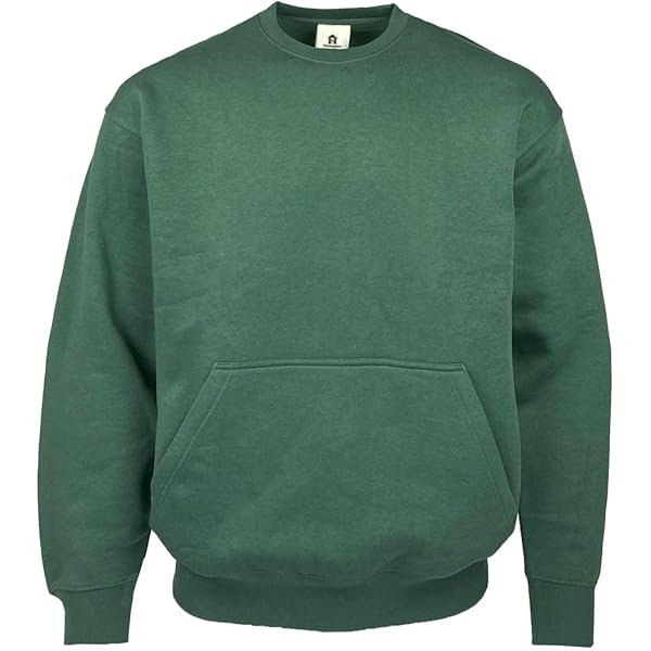 Gildan - Sudadera De Forro Polar Con Cuello Redondo Para