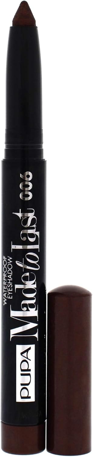 Pupa Milano Made To Last Eyeshadow Waterproof - 006 Bronze Brown For Women 0.049 oz Eye Shadow