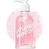 Saturday Skin Hydrating Gentle Facial Gel Cleanser Makeup Remover Sensitive Skin Face Wash Antioxidant Vitamin Brightening Smoothing | Korean Skin Care CICA Acai Berry Oats