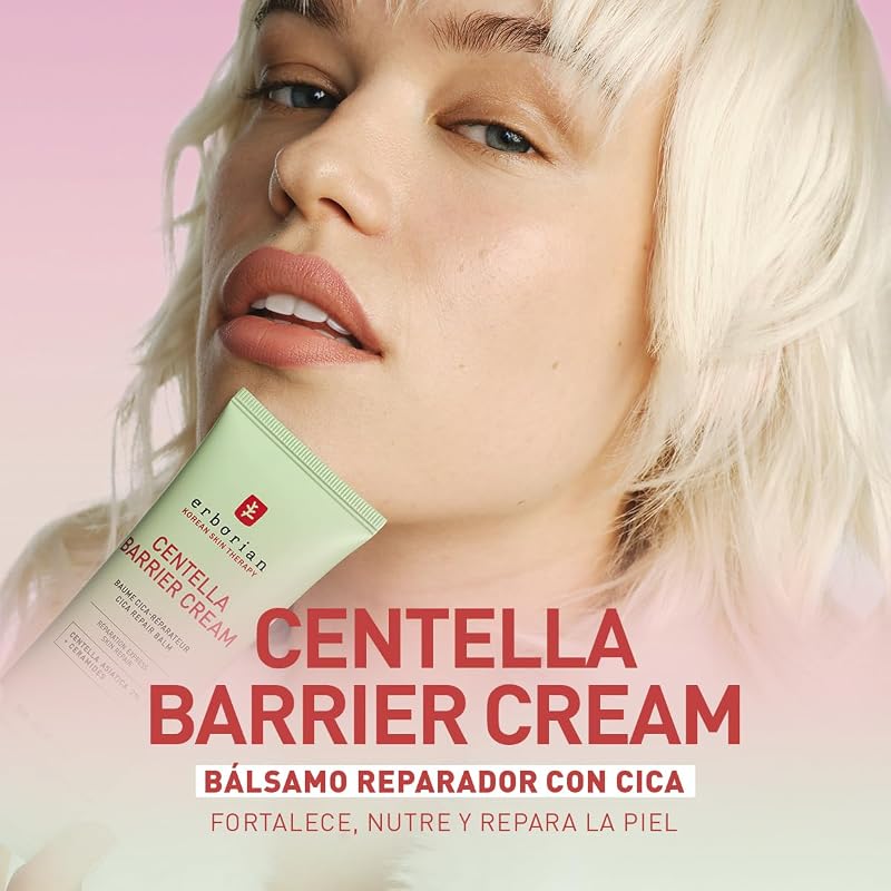 - Centella Barrier Cream - Bálsamo Reparador Anti-Vermelhidão para Rosto e Corpo - Repara e Nutre a pele - Korean Cosmetics - 50 ml