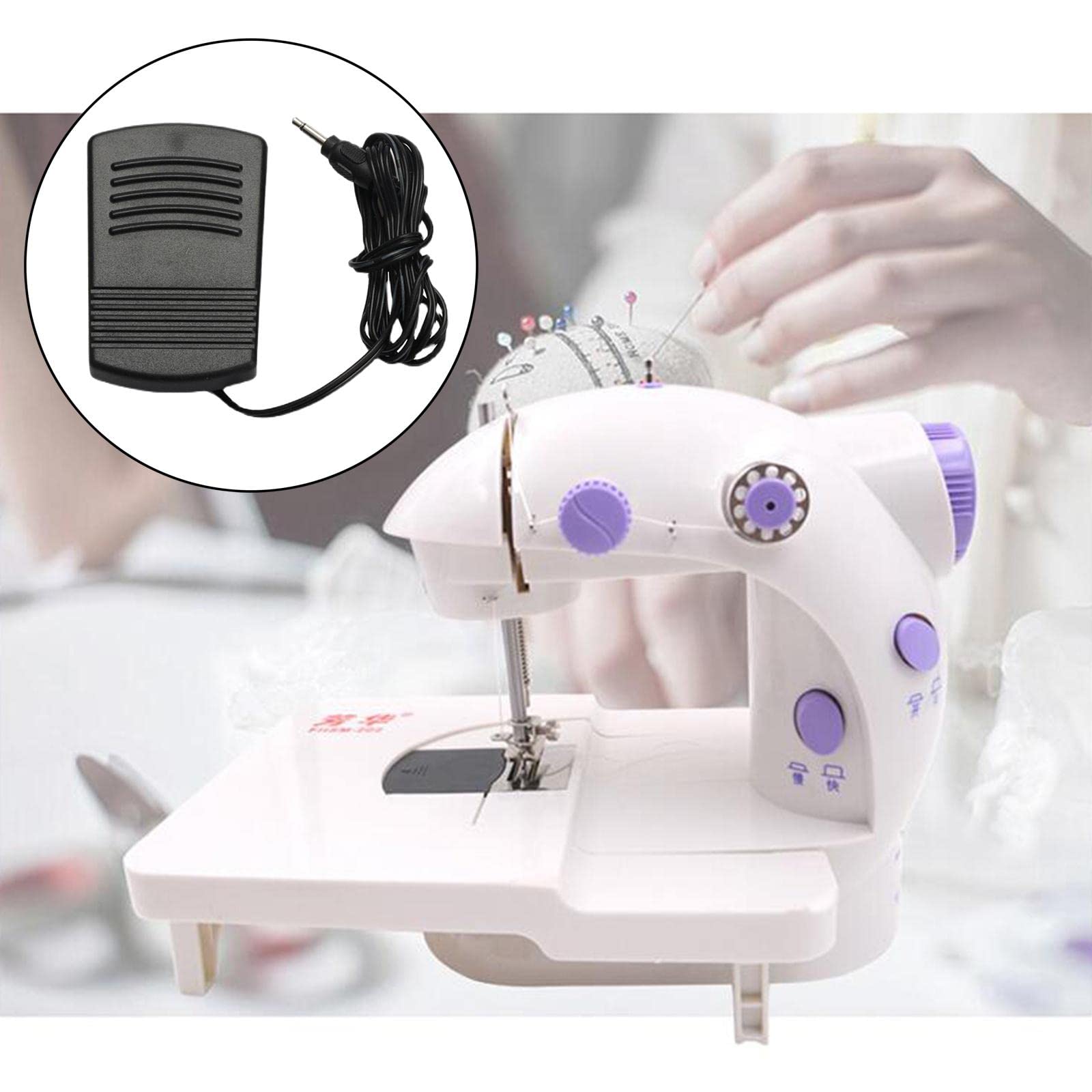 Foot Pedal Switch, Momentary Foot Pedal Switch Household Sewing Machine Foot Operated Pedal Controller for Making