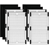 4 Pack IAF-H-100C Replacement Filter for Idylis IAP-10-200 IAP-10-280 Air Purifiers, Model # IAF-H-100C