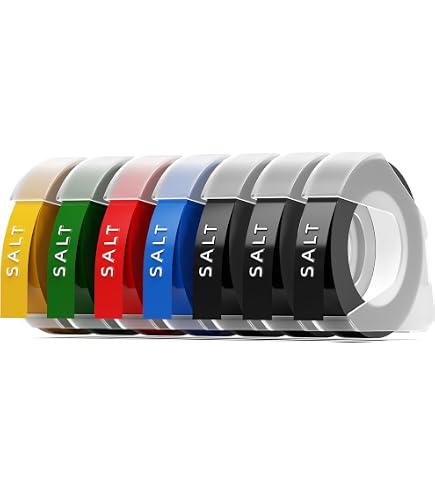 DYMO Rhino Labeler, 1011 Metal Tape Embossing System Kit : Amazon